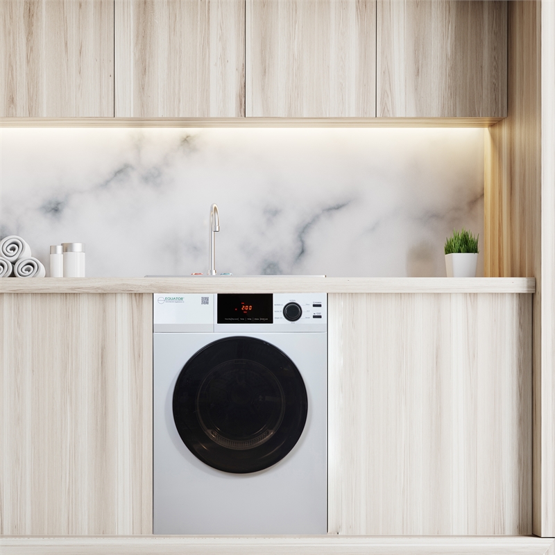 Equator 4cu.ft. 220V Electric Vented Sensor Dryer Interior Light Reversible Door