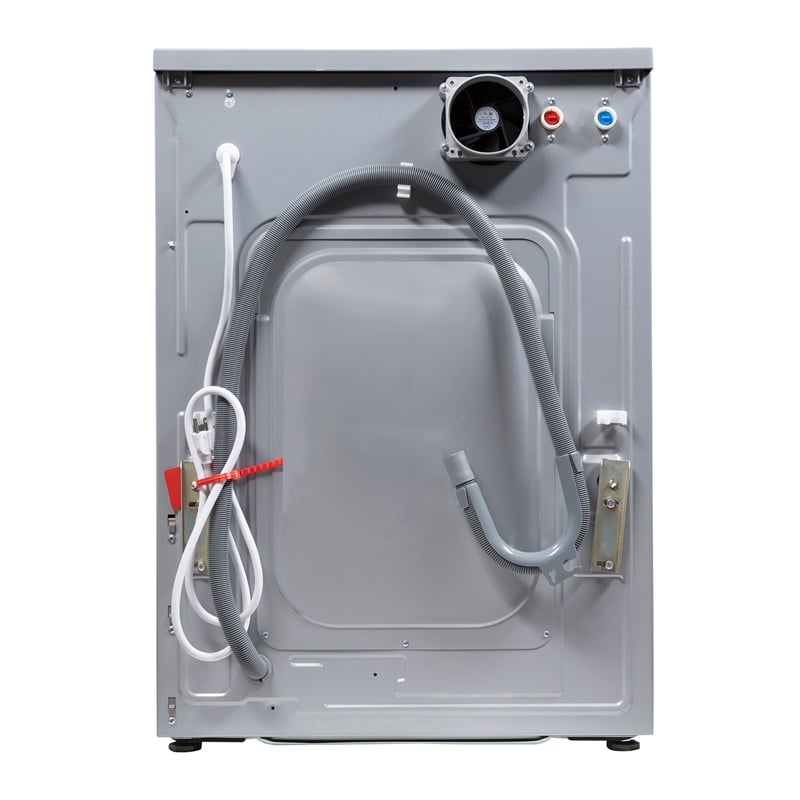 Equator Pet Compact 110V Vented/Ventless 15 lbs Sani Combo Washer Dryer Silver