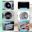 Equator Pet Compact 110V Vented/Ventless 15 lbs Sani Combo Washer Dryer Silver