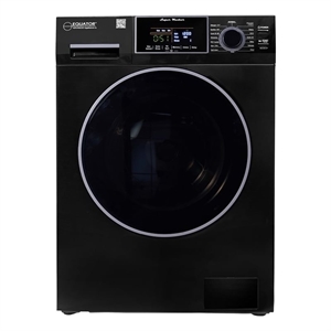 Equator 1.6 cu.ft./15 lbs Black 110V Front load Washer 15 programs + Pet Cycle