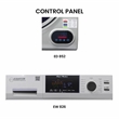 Equator 110V 1.6 cf Washer & 110V 3.5cf Vented Digital Sensor Dryer in Silver