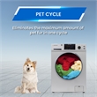 Equator 110V 1.6 cf Washer & 110V 3.5cf Vented Digital Sensor Dryer in Silver