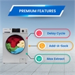 Equator 110V 1.6 cf Washer & 110V 3.5cf Vented Digital Sensor Dryer in Silver