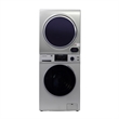 Equator 110V 1.6 cf Washer & 110V 3.5cf Vented Digital Sensor Dryer in Silver