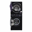 Equator 110V 1.6 cf Washer & 110V 3.5cf Vented Digital Sensor Dryer in Black