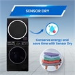 Equator 110V 1.6 cf Washer & 110V 3.5cf Vented Digital Sensor Dryer in Black