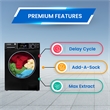Equator 110V 1.6 cf Washer & 110V 3.5cf Vented Digital Sensor Dryer in Black
