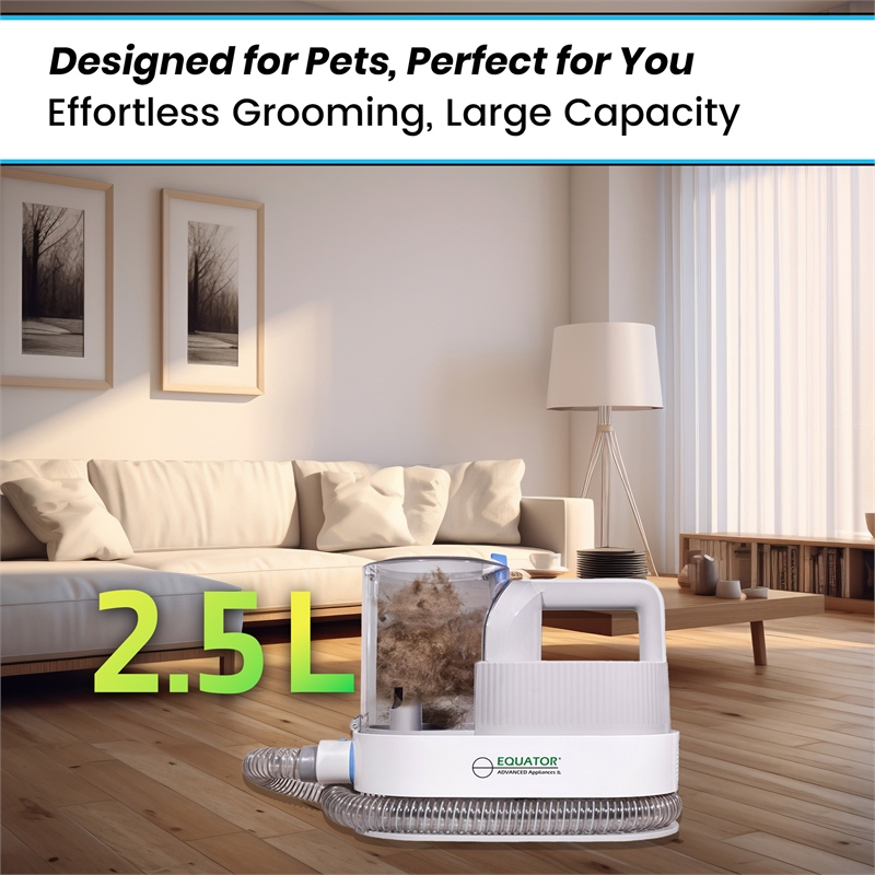 Equator 120V Advanced Pet Groomer w/ Adjustable Clipping Comb