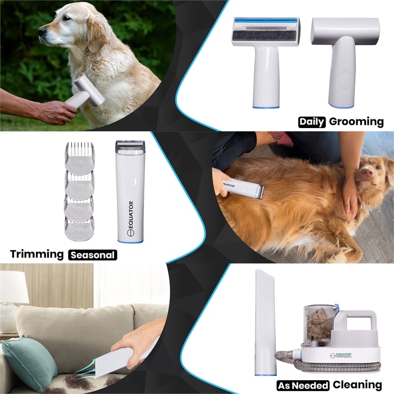 Equator 120V Advanced Pet Groomer w/ Adjustable Clipping Comb