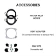 Equator All-in-One Washer Dryer VENTLESS/VENTED PET 1.62cf+Portability Kit
