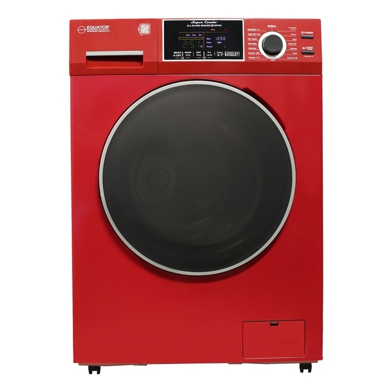 Equator All-in-One Washer Dryer VENTLESS/VENTED PET 1.62cf+Portability Kit
