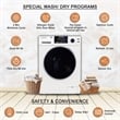 Equator All-in-One Washer Dryer VENTED-DRY  FASTER than Condense 15lb 110V