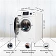 Equator All-in-One Washer Dryer VENTED-DRY  FASTER than Condense 15lb 110V