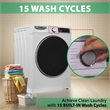 ConServ Washer 2.2cf AUTOSENSE 1400 RPM 15 programs Sanitize LED Display 120V