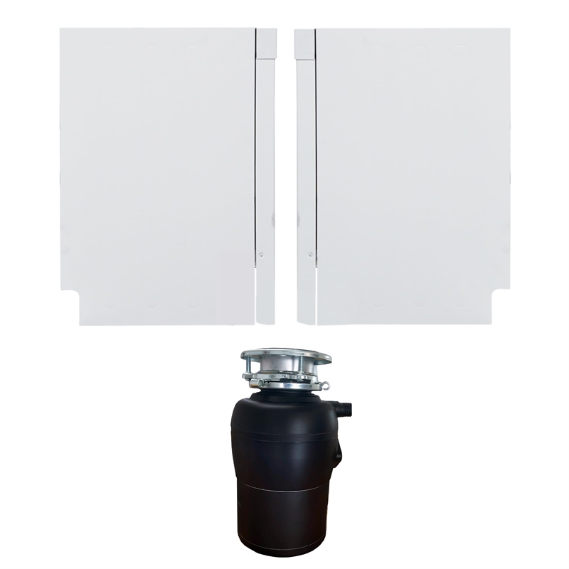 Equator 24 in Dishwasher 14 place + 3/4 HP Garbage Disposer 51dB 110V E-Star ADA