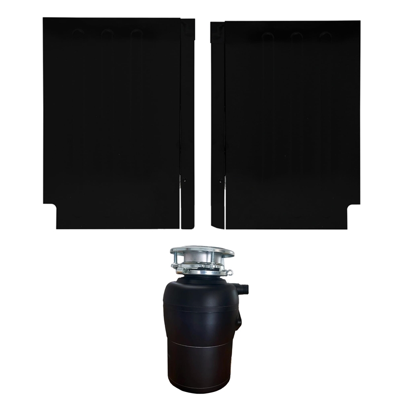 Equator 24 in Dishwasher 14 place + 3/4 HP Garbage Disposer 51dB 110V E-Star ADA