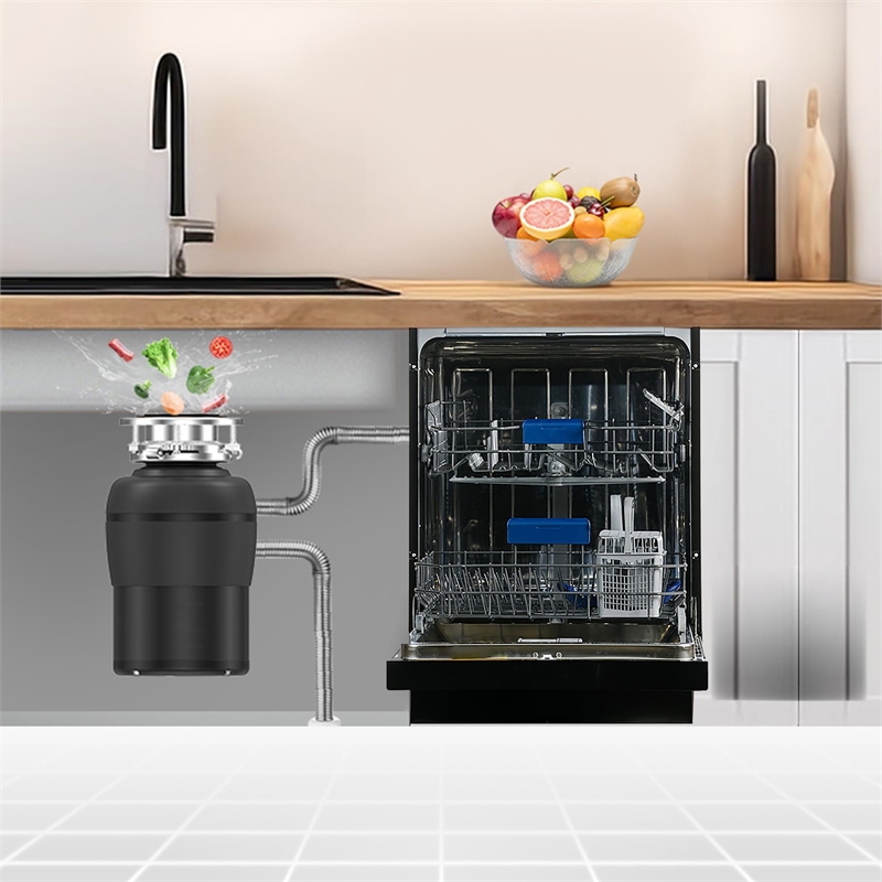 Equator 24 in Dishwasher 14 place + 3/4 HP Garbage Disposer 51dB 110V E-Star ADA