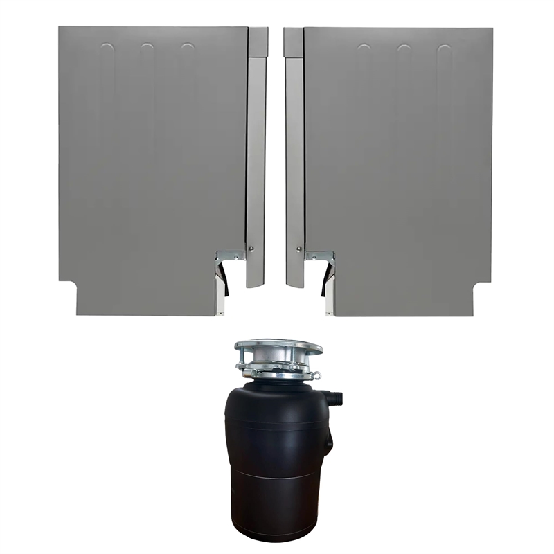 Equator 24 in Dishwasher 14 place + 3/4 HP Garbage Disposer 51dB 110V E-Star ADA