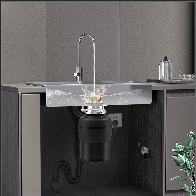 Equator 24 in Dishwasher 14 place + 3/4 HP Garbage Disposer 51dB 110V E-Star ADA