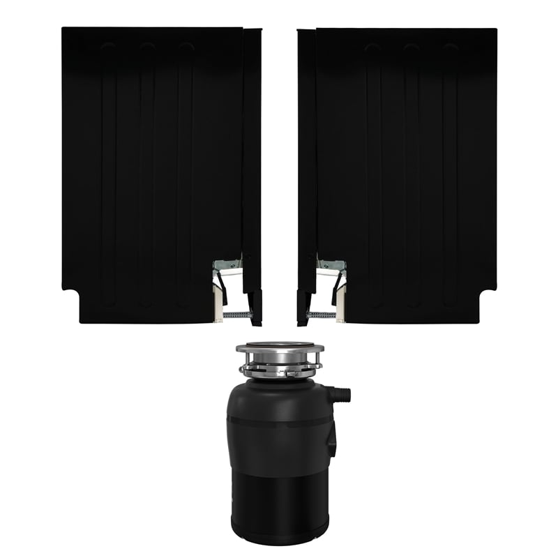 Equator 24 in Dishwasher 15 place QUIET 110V E-Star ADA+3/4 HP Garbage Disposer