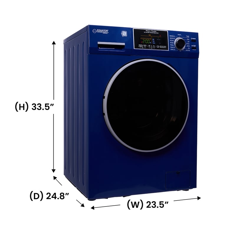 All-In-One CONVERTIBLE Washer-Dryer 18lb/1.9cf SANITIZE  PET Cycle 1400RPM