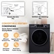 All-In-One CONVERTIBLE Washer-Dryer 18lb/1.9cf SANITIZE  PET Cycle 1400RPM