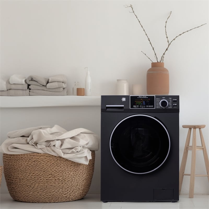 All-In-One CONVERTIBLE Washer-Dryer 18lb/1.9cf SANITIZE  PET Cycle 1400RPM