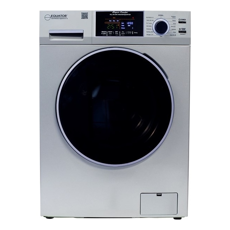 Equator All-in-One Washer Dryer VENTED-DRY  FASTER than Condense 15lb 110V