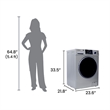 Equator All-in-One Washer Dryer VENTED-DRY  FASTER than Condense 15lb 110V