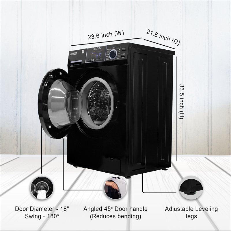 Equator All-in-One Washer Dryer VENTED-DRY  FASTER than Condense 15lb 110V