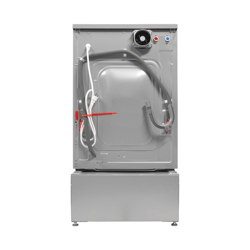 All-in-one Washer Dryer CONVERTIBLE PET Sanitize Cycle 15 lbs 1400RPM+Pedestal
