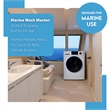 Marine Washer ANTI CORROSION 1.62 cf/15 lbs. 1400 RPM Salt Wash Sanitize 110V