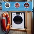 Marine Washer ANTI CORROSION 1.62 cf/15 lbs. 1400 RPM Salt Wash Sanitize 110V