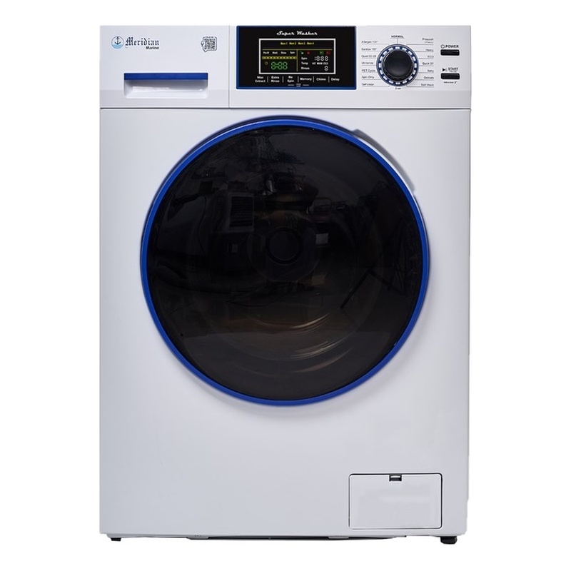 Marine Washer ANTI CORROSION 1.62 cf/15 lbs. 1400 RPM Salt Wash Sanitize 110V
