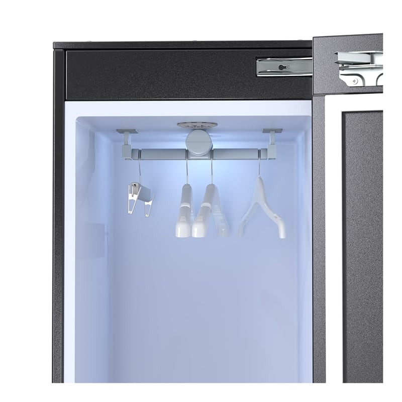 Equator Steam Dryer Closet REMOVE WRINKLES Sanitize Deodorize Refresh Slim110V