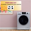 Equator All-in-One Washer Dryer VENTLESS/VENTED PET 1.62cf/15lbs+Portability Kit