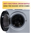Equator All-in-One Washer Dryer VENTLESS/VENTED PET 1.62cf/15lbs+Portability Kit