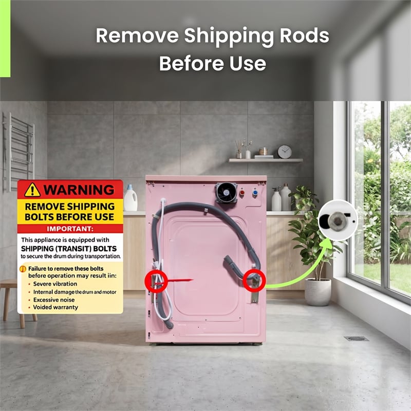 Equator All-in-One Washer Dryer VENTLESS/VENTED PET cycle 1.62cf/15lbs 110V