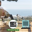 Equator OUTDOOR-INDOOR AIR CONDITIONER HEATER 10000 BTU 110V+Drip Pan Pump Kit
