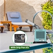 Equator OUTDOOR-INDOOR AIR CONDITIONER HEATER 10000 BTU 110V+Drip Pan Pump Kit