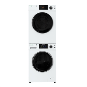 Equator Laundry Set 18 Lbs Washer 1.9cf+Vented Dryer 4cf SINGLE OUTLET 110V
