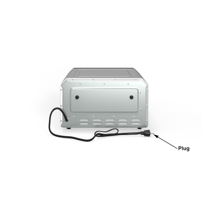 Equator 0.5 Cu.Ft. Indoor/Outdoor Pizza Oven Cooks 12-Inch Pizzas