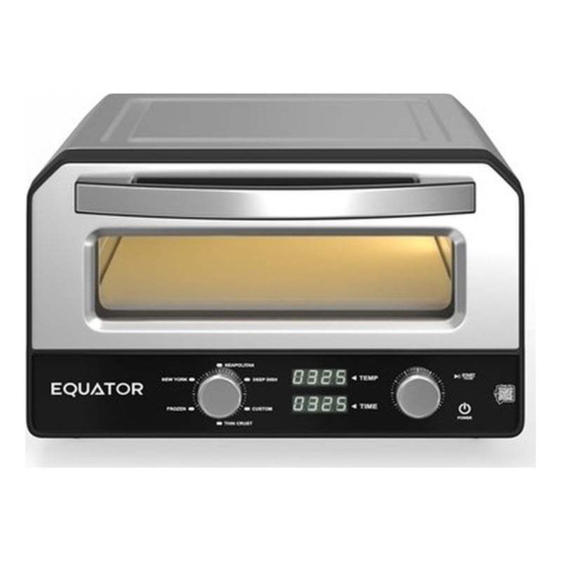 Equator 0.5 Cu.Ft. Indoor/Outdoor Pizza Oven Cooks 12-Inch Pizzas