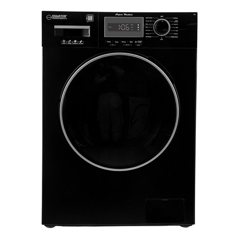 Equator Compact Washer 1.57cf/13lbs POWER WASH 15 Programs 1200rpm 110V