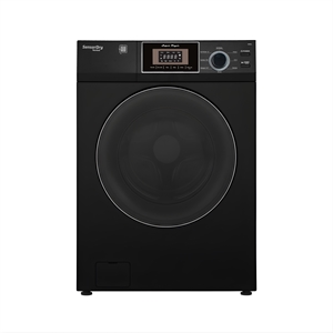 Equator 24&quot Vented Dryer w/Washer Socket 3.1cu.ft 13lb 110V in Black