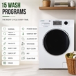 Equator Compact Stackable Laundry Washer EW 822 1.57cf + Dryer ED 848 2.6cf 110V