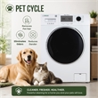 Equator Compact Stackable Laundry Washer EW 822 1.57cf + Dryer ED 848 2.6cf 110V