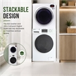Equator Compact Stackable Laundry Washer EW 822 1.57cf + Dryer ED 848 2.6cf 110V