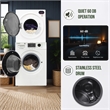Equator Compact Stackable Laundry Washer EW 822 1.57cf + Dryer ED 848 2.6cf 110V