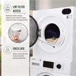 Equator Compact Stackable Laundry Washer EW 822 1.57cf + Dryer ED 848 2.6cf 110V